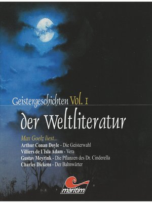 cover image of Geistergeschichten der Weltliteratur, Volume 1